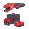 Cordless pipe cutter Milwaukee INOX RAPTOR M12PCSS-202C