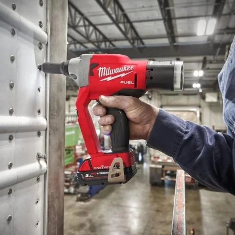 Cordless riveter Milwaukee M18ONEFPRT-202X, 18 V