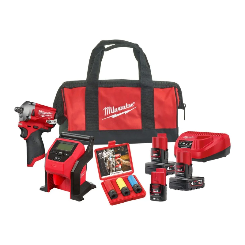 Milwaukee M12FPP2BN-423B M12 cordless machine set