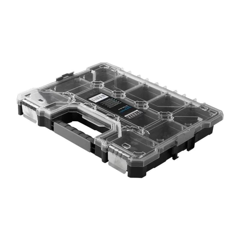 Multifunctional plastic box with 12 compartments 454/360/60mm STROXX