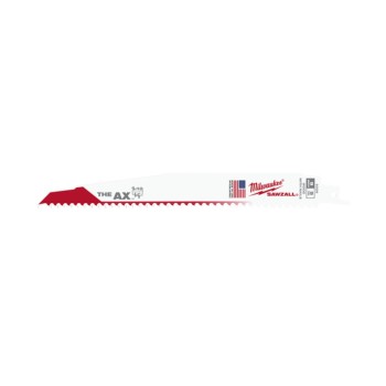 Milwaukee sabre saw blade for wood with nails 230 mm / THE AXE SAWZALL
