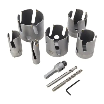Универсални боркорони за пробиване Makita D-51297 - 9 части
