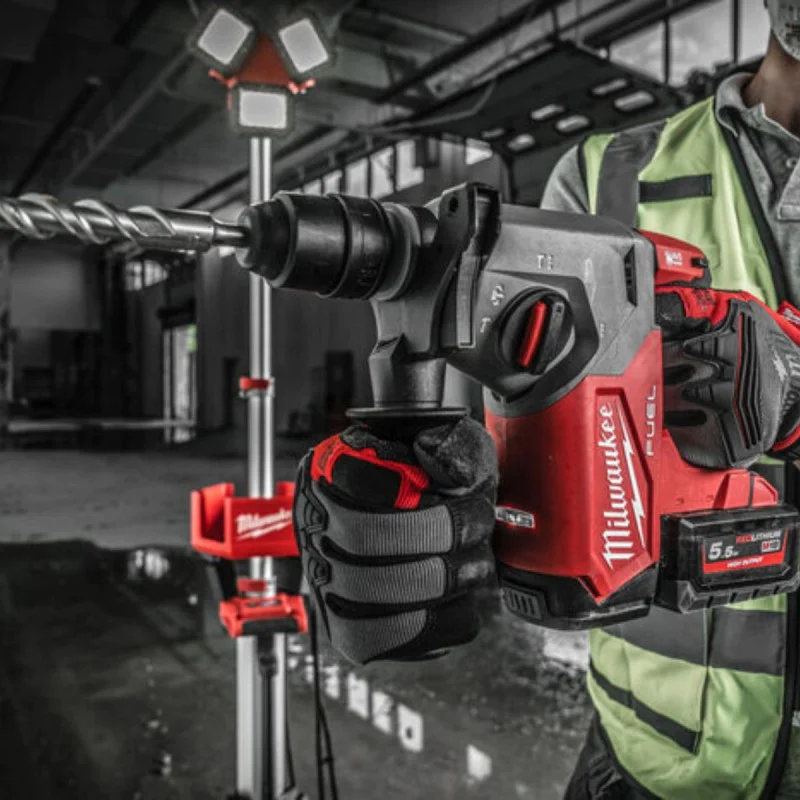 Cordless drill Milwaukee M18FHX-0X, 18V, SDS-plus, 2.5J