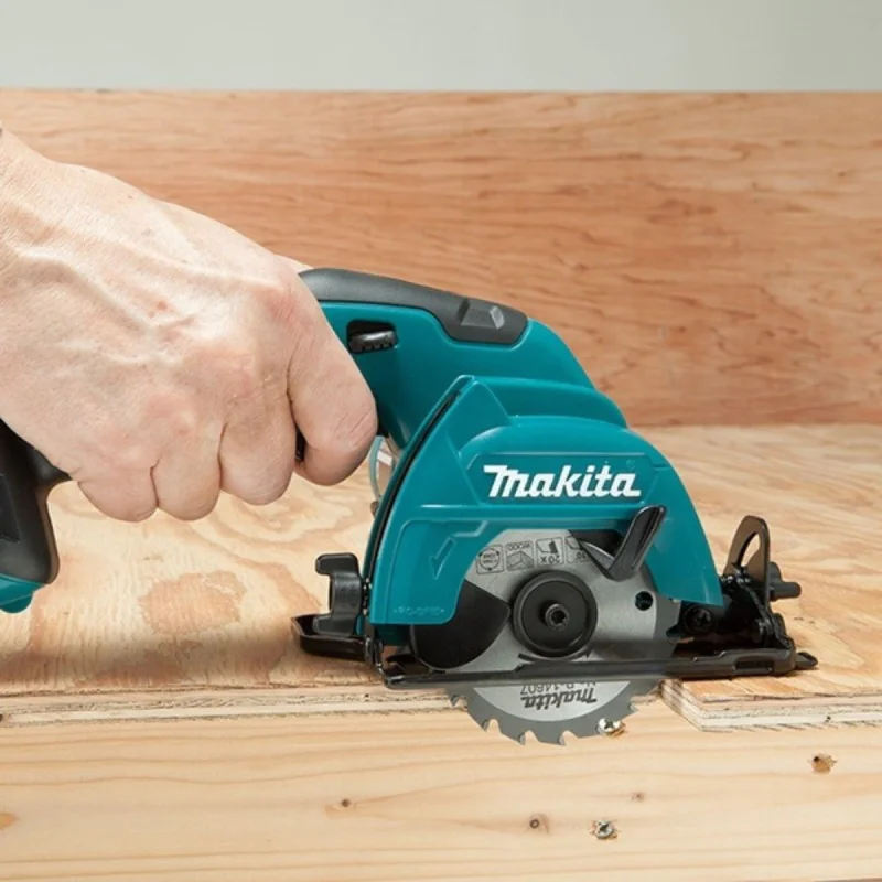 Makita HS301DSME cordless handheld circular saw, 12 V, 85 mm