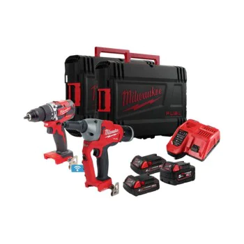 Акумулаторен сет 2 машини Milwaukee M18FPP2BC-523X 18V