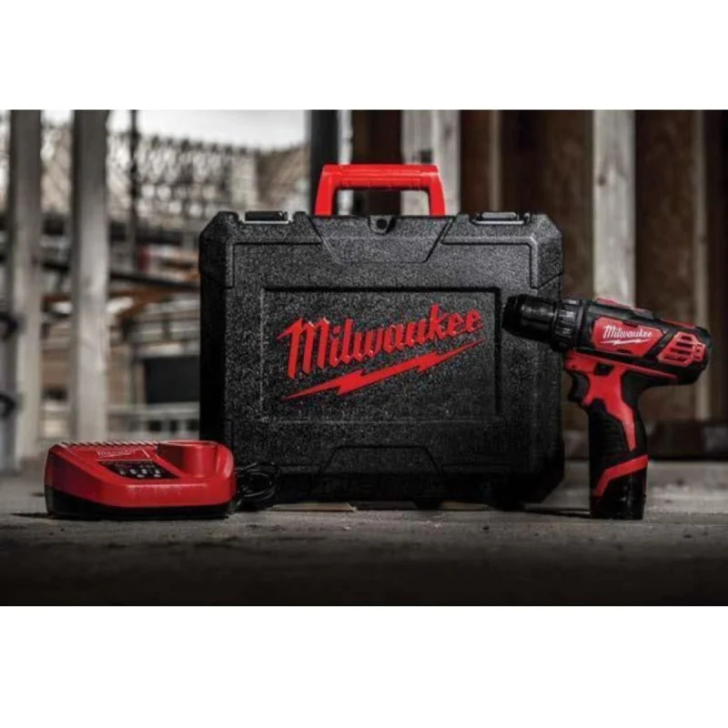 Cordless screwdriver Milwaukee M12 BDD-201C, 12V, 30Nm