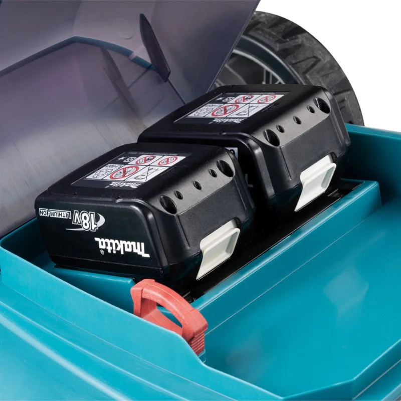 Cordless lawnmower Makita DLM480CT2, 18+18V, 480mm