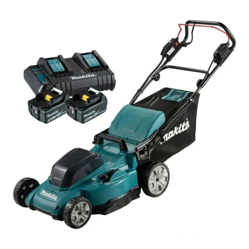 Cordless lawnmower Makita DLM481CT2, 18+18V, 480mm