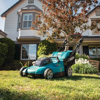 Акумулаторна косачка Makita DLM539CT2, 18+18V, 534мм
