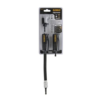 Гъвкав ъглов удължител с магнитен накрайник DeWALT DT20502 - 1/4'', модулен 90°