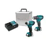 Cordless screwdriver and wrench set MAKITA CLX224X, DF333D, TD110D