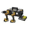 Cordless screwdriver set DeWALT DCK2050E2T 18V, DCD805, DCF850