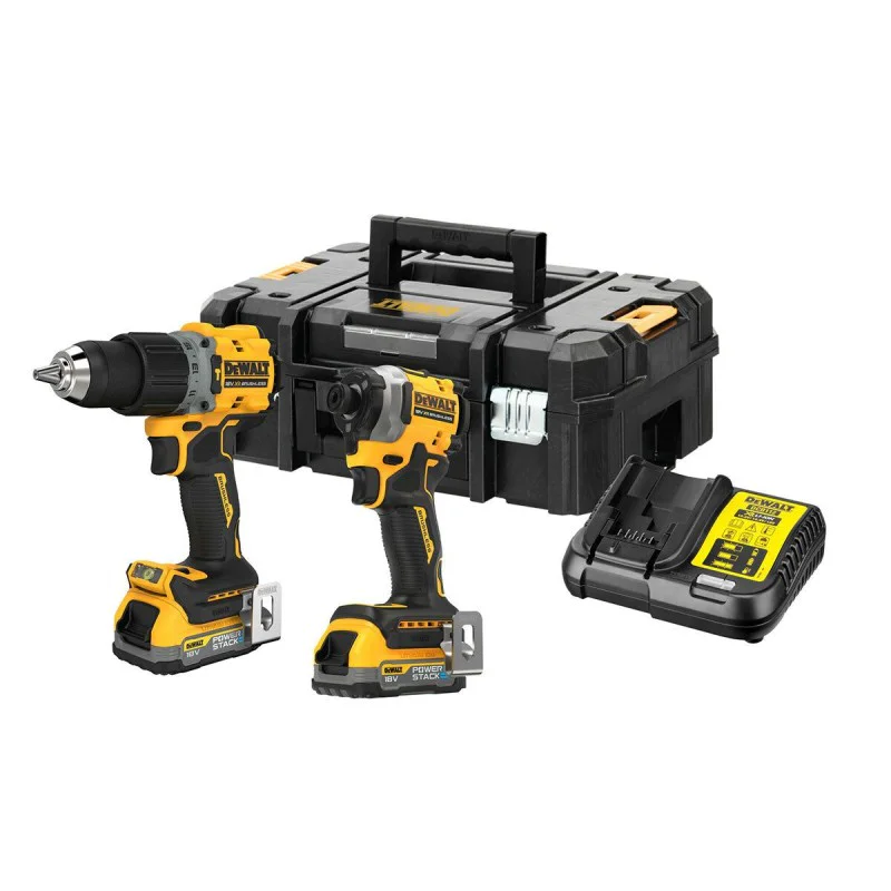 Cordless screwdriver set DeWALT DCK2050E2T 18V, DCD805, DCF850