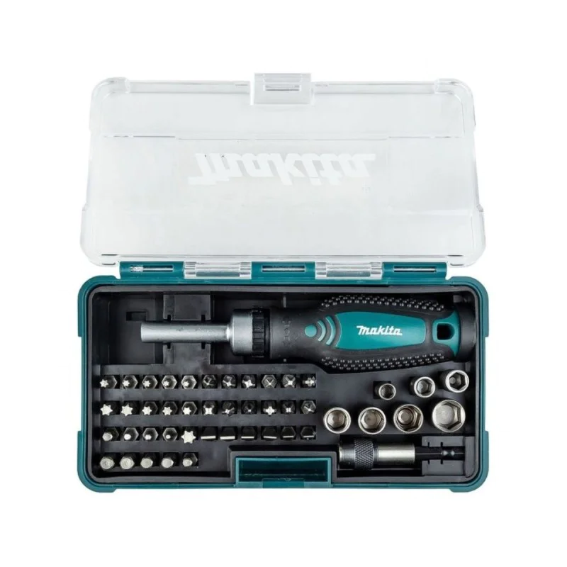 Bits set with screwdriver and magnetic holder Makita B-36170, 47 pieces
