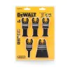 Set of accessories / blades for multifunction tools - oscillator DeWALT 5 pcs.