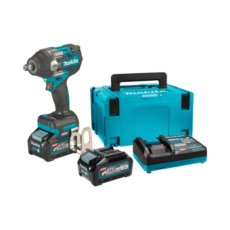 Комплект ударен гайковерт Makita TW007GM201