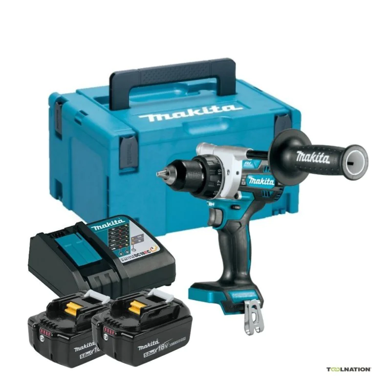 Makita DDF486RTJ 130Nm screwdriver set