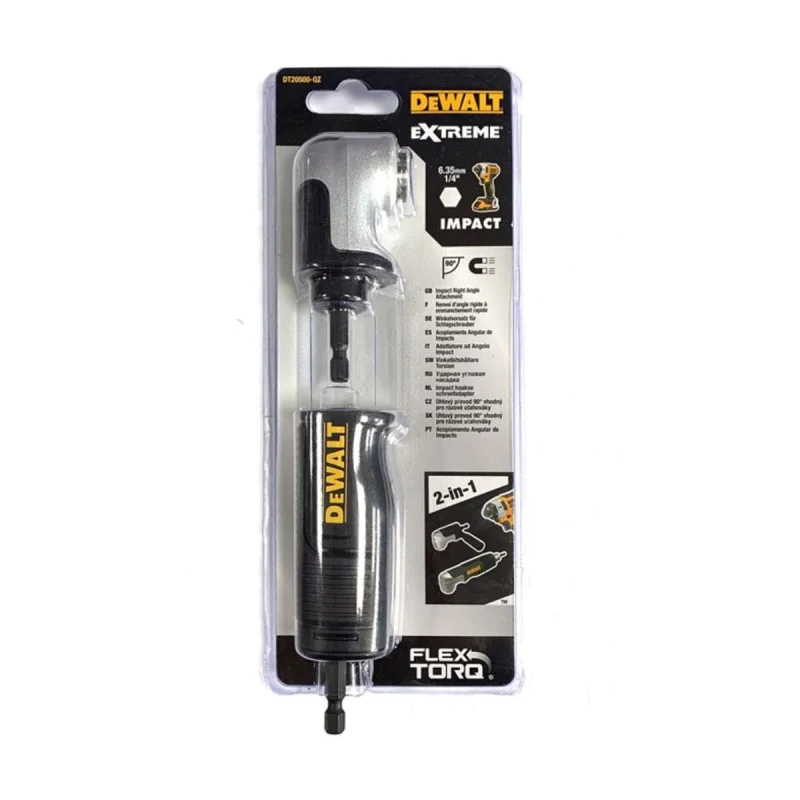 DeWALT DT20500 1/4'', modular 90° magnetic corner holder / bit