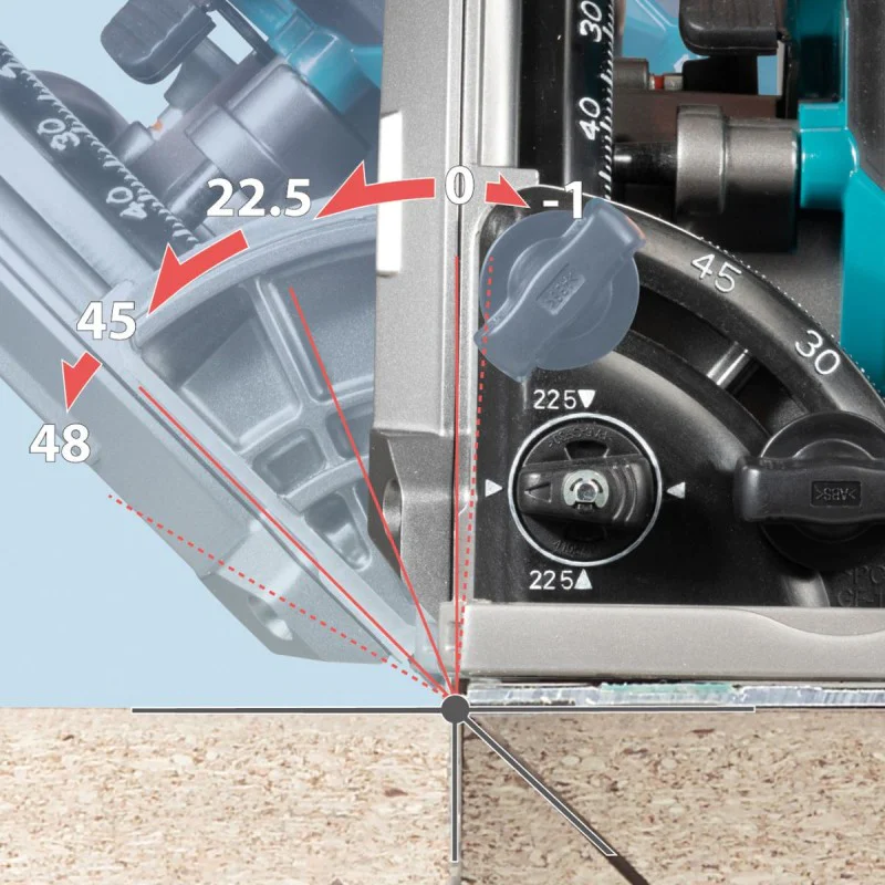 Immersion circular saw Makita SP001GZ03 165mm