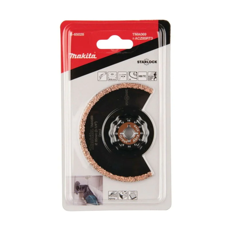 Segmented oscillator blade Makita B-65028 85mm - Multi-tool semi-disc