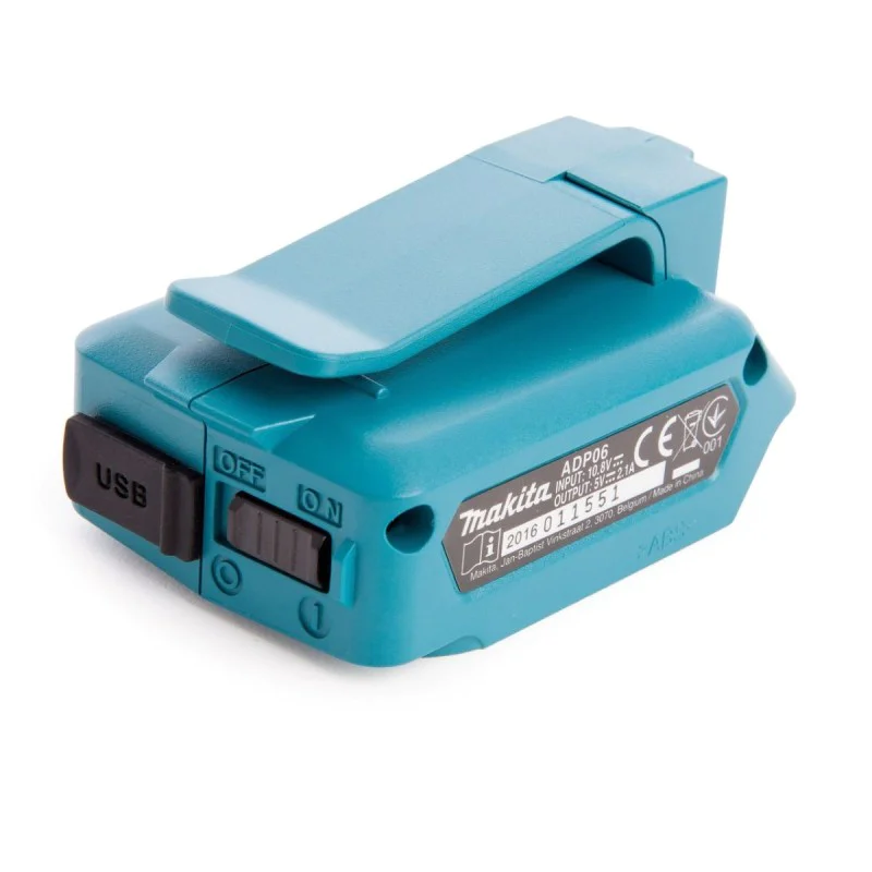 USB charging adapter Makita ADP06 , 10.8V - 12V