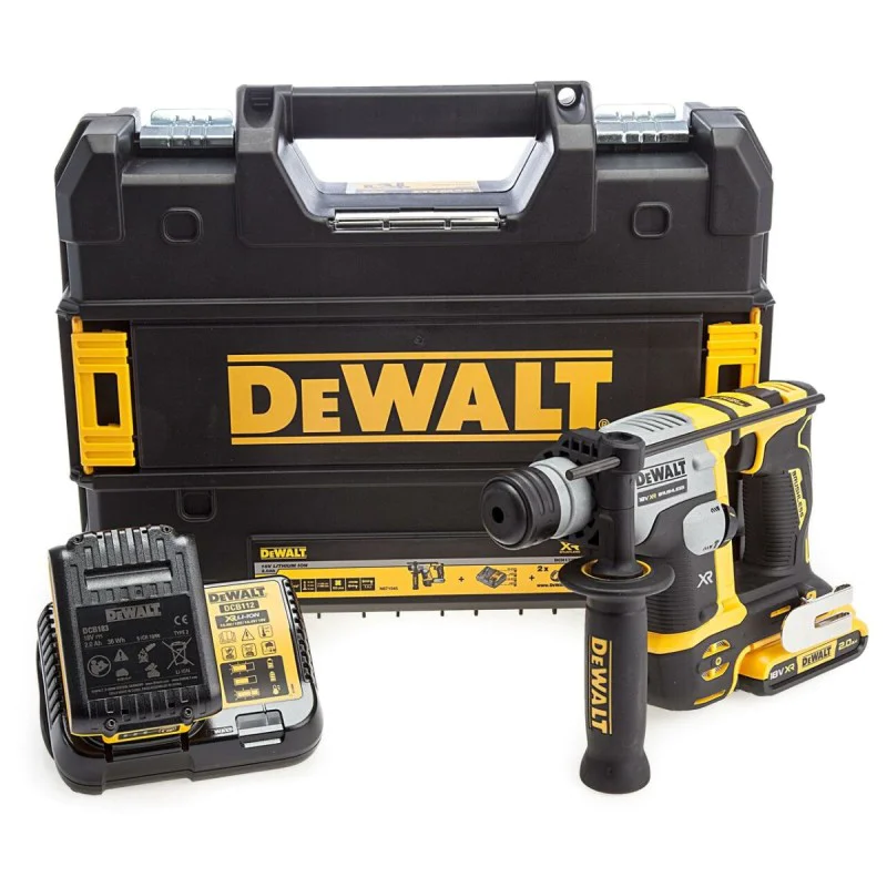 Cordless brushless drill DeWALT DCH172D2 / SDS-plus, 18 V, 1.4 J