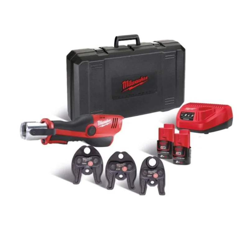 Cordless Crimping Tool Milwaukee M12HPT-202C U-KIT
