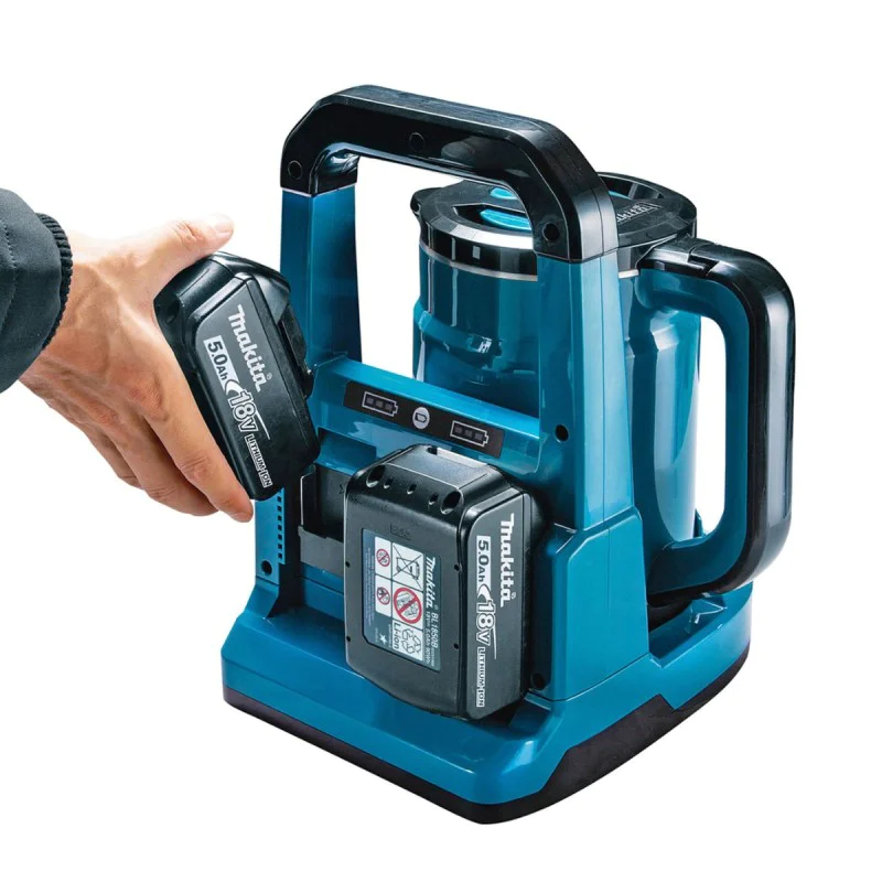 Cordless kettle 18+18V, 0,8L Makita DKT360Z