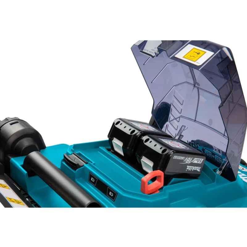 Cordless lawn mower Makita DLM432PT2 - 430 mm, 36 V, 575 m2