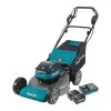 Cordless lawn mower MAKITA LM002GT201 - 530 mm, 40 V, XGT, with mulching + GIFT from Makita Bulgaria - Battery XGT BL4040F
