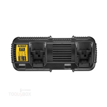 Двойно зарядно устройство за батерии DeWALT DCB132-QW, 10.8-18V