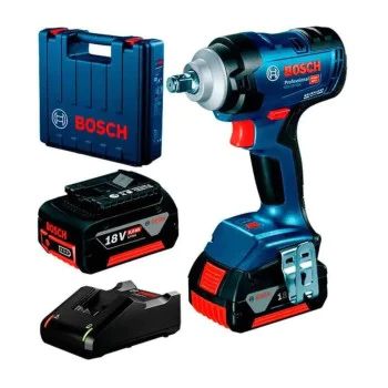 GDS18V - 400 ударен гайковерт Bosch, мощност 400 nm,с 2 x 5,0 Ah литиево-йонна акумулаторна батерия, бързо зарядно устройство