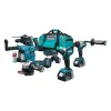 Makita DLX4155TX1 / 18V - LXT cordless brushless drill kit