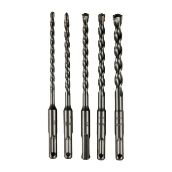 Комплект свредла за бетон Makita D-20703 / SDS-plus - 5 части