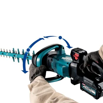 MAKITA UH008GD201 Акумулаторен професионален храсторез 40 V, 600 мм, XGT + ПОДАРЪК от Макита България - Батерия XGT BL4040F