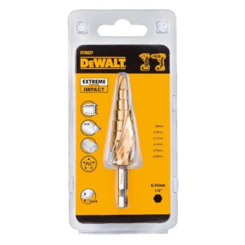 DeWalt DT5027 step drill for metal, HSS-G Cobalt, 8-18mm