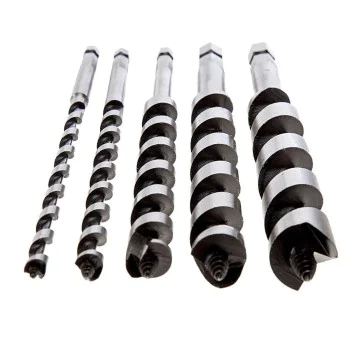 Wood drill bits type Lewis with hex shank Makita 6-19 mm, 200 mm, 5 pcs.