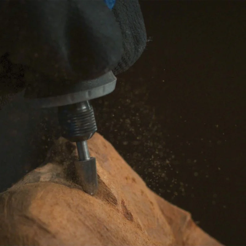 High Speed Router - 6.4 mm - Dremel carving and engraving in curved and straight materials such as wood