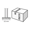 High-speed router 9.5 mm - Dremel - create small grooves and detailed cuts e.g. in wood.