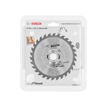 Bosch wood saw blade 2608844565, f140x20x30z