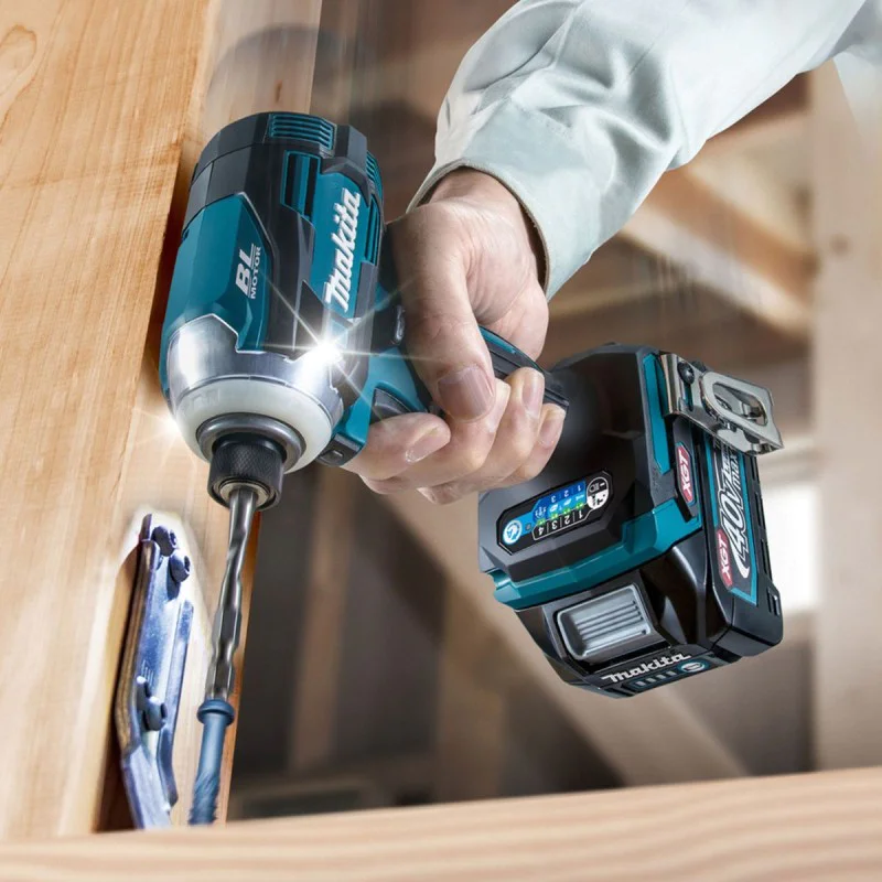 Cordless professional impact driver Makita TD001GZ, 220 Nm, XGT, 40 V
