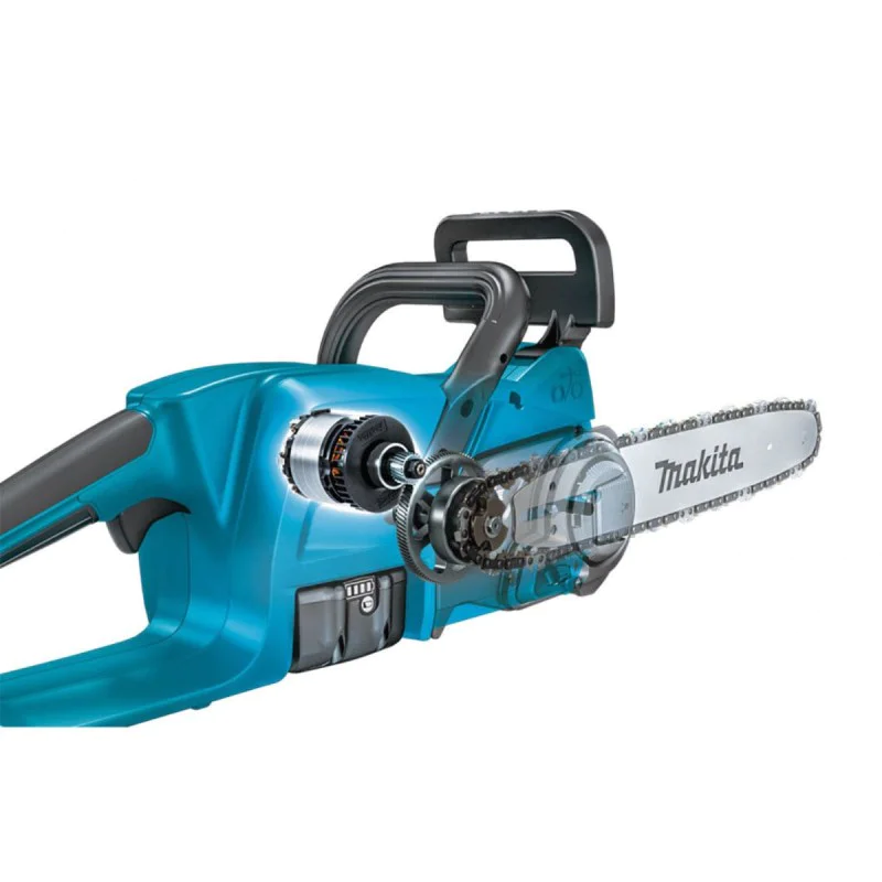 Cordless wood cutter Makita DUC357Z - 35 cm, LXT, 18 V + GIFT Gloves PGH-150021-L + Oil 195093A1