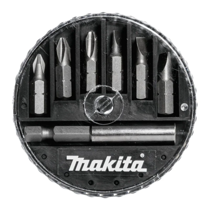Bits with magnetic holder Makita D-73265, 7 pcs, 25 mm