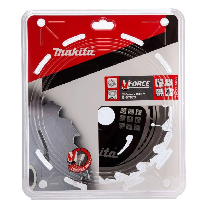 Makita wood saw blade ф 210x30 16z