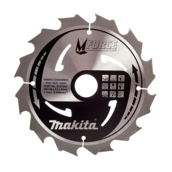 Циркулярен диск за дърво Makita B-07967 M Force 190mm x 30mm x 12T