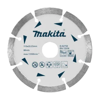 Диамантен диск за бетон и мрамор ф 115 мм Makita D-52750