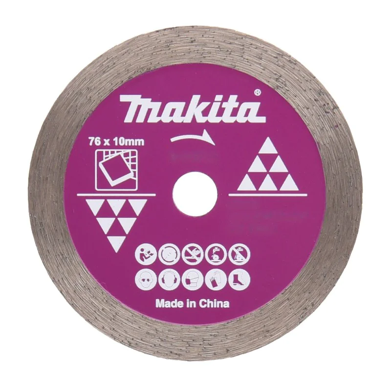 Diamond dry cutting disc 76 mm Makita D-77263 for ceramics, tiles and tiles