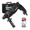 Makita HR2470BX40 Black Edition electric drill + Makita drill bits set