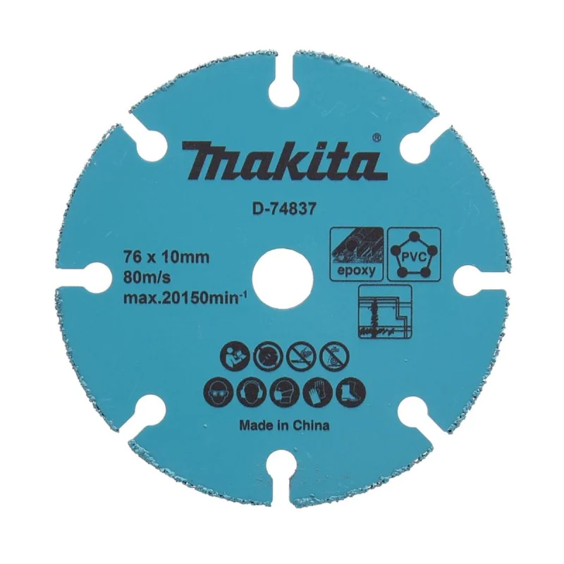 Carbide wood cutting disc 76 mm Makita D-74837