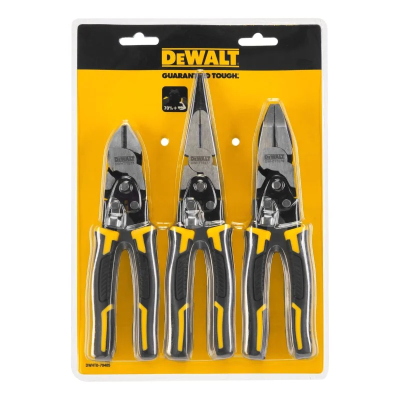 Set of pliers DeWALT DWHT0-70485 - 3 pieces